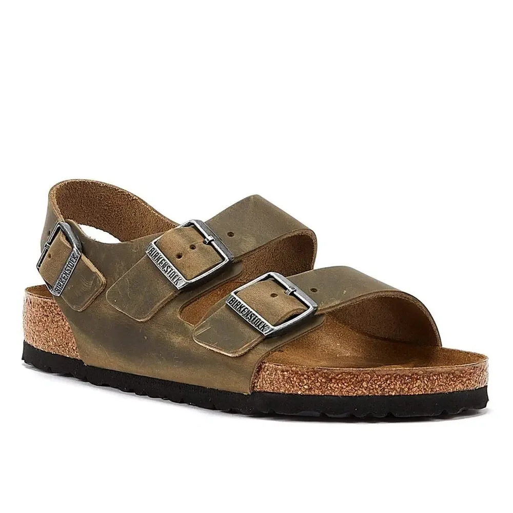 BIRKENSTOCK MILANO REGULAR FADED KHAKI SIZE US MEN 11